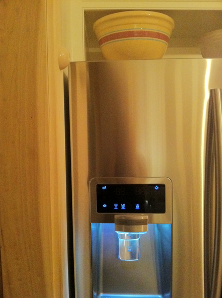 For Those with Frig Doors that Hit Wall -- Solution!!